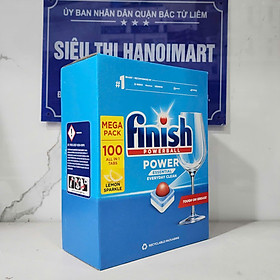 Hộp 86 viên rửa chén Finish All In 1 Dishwasher Tablets QT028271