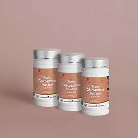 Combo Siêu Ưu Đãi Viên Uống Hỗ Trợ Xương Khớp Plant Glucosamine QN Wellness Chiết Xuất Ngô Thuần Chay, Cung Cấp Máu Cho Khớp, Hỗ Trợ Giảm Sưng, Nâng Đỡ Sụn, Tăng Khả Năng Vận Động  - Hộp 60 Viên x 3