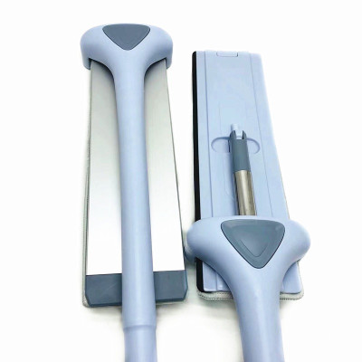 Cây lau nhà tự vắt thông minh, chổi lau nhà tự vắt thiết kế silicon gạt nước đa năng cây lau dài 128cm