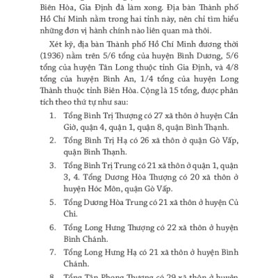 Hỏi Và Đáp Về Địa Lý Sài Gòn Gia Định 	- TRE