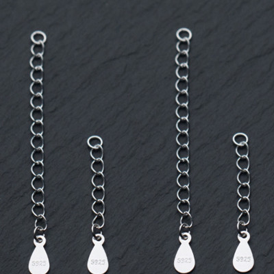 Combo charm bạc dây xích trang trí - Ngọc Quý Gemstones