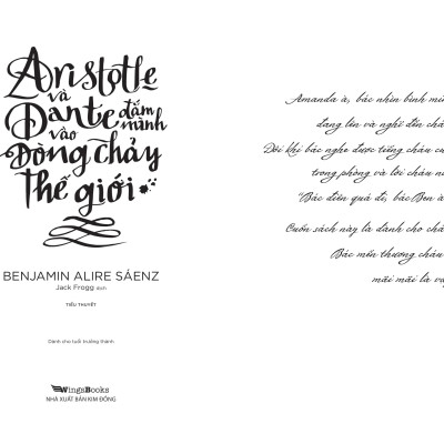 Aristotle Và Dante Đắm Mình Vào Dòng Chảy Thế Giới