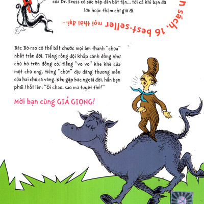 Dr. Seuss: Mr. Brown Can Moo! Can You – Bác Bờ-Rao Giả Rống Giống Như Bò! Còn Bạn? (Quà tặng TickBook đặc biệt)