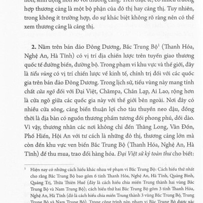 Các Thương Cảng Ven Biển Bắc Trung Bộ Thế Kỷ X - XIX