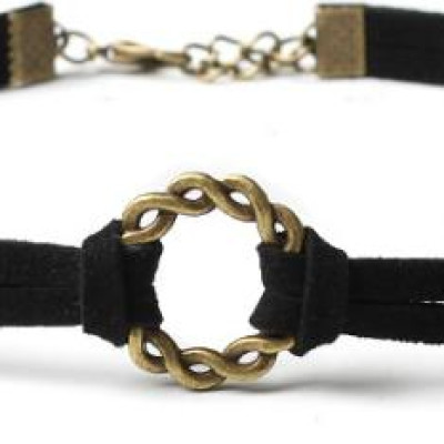 Vòng cổ choker dây xích tròn V29