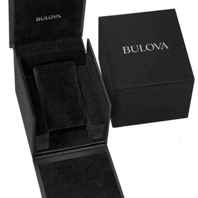 Đồng Hồ Nam Bulova Dây Thép Không Gỉ 98C130 - Mặt Trắng