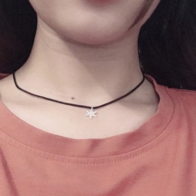 Dây chuyền mặt bạc hình hoa tuyết noel an lành - Ngọc Quý Gemstones