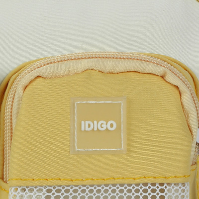 Túi đeo chéo nữ đi chơi, túi xách nữ đeo vai messenger kèm huy hiệu hoạt hình dễ thương IDIGO FF6 - 2017