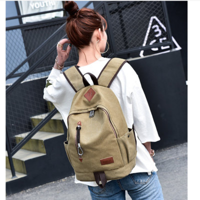 Balo nữ vải canvas cao cấp phong cách mới