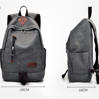 Balo nữ vải canvas cao cấp phong cách mới