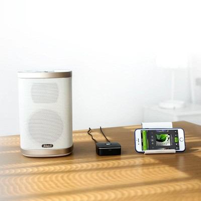 Ugreen UG40759CM106TK BT 5.0 màu Đen Bộ nhận âm thanh Bluetooth chuẩn Bông sen hỗ trợ APTX - HÀNG CHÍNH HÃNG