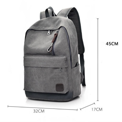 Balo nam nữ đi học đi làm đi chơi vải canvas cao cấp phong cách mới 15,6"