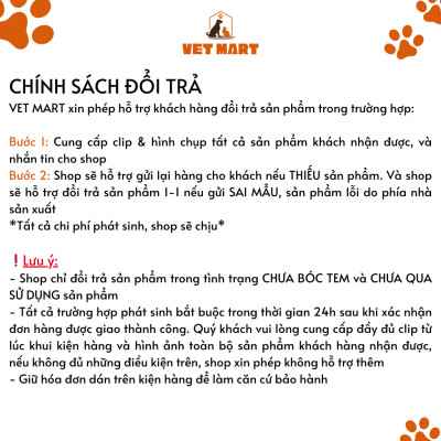 Thuốc Hỗ Trợ Tiêu Hóa Five-Prozyme 5way for pet Dành Cho Thú Cưng 1 Hộp 50 Gói x 5g - Fivevet
