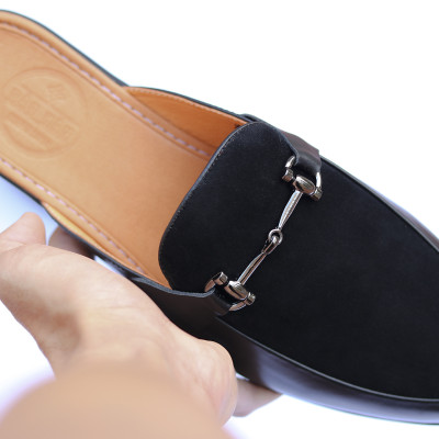 Sục Nam Bảo Hân Da Bò Mặt Nhung Mã GS-01