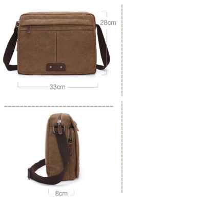 Túi đeo chéo nam vải canvas cao cấp phong cách mới