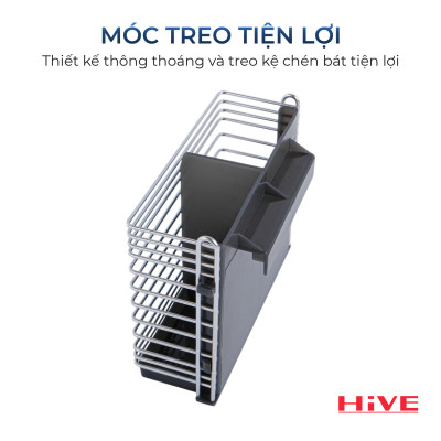Hộp (ống) đựng đũa muỗng inox 304 HiVE Mix