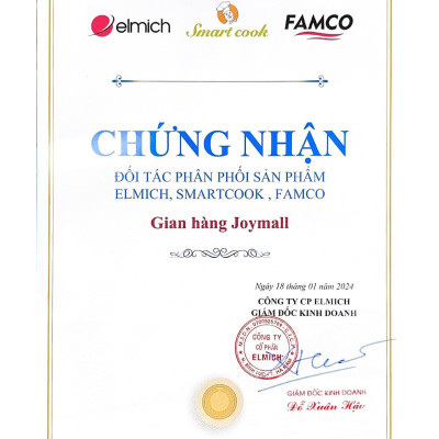 Bình giữ nhiệt 600ml inox 304 Elmich EL8357, Hàng chính hãng, Giữ lạnh đến 40h, nắp chống tràn, có quai xách - JoyMall