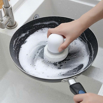 Set 2 Miếng Bọt Xốp Rửa Chén Đa Năng Có Tay Cầm - Dễ Dàng Vệ Sinh Bát Đĩa - HÀNG CHÍNH HÃNG MINIIN