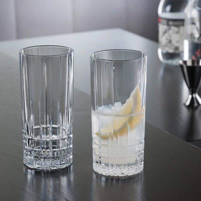 Bộ 2 Cốc Pha Lê Và Khay Đá Spiegelau 4500279 Perfect Ice Cube Hàng chính hãng