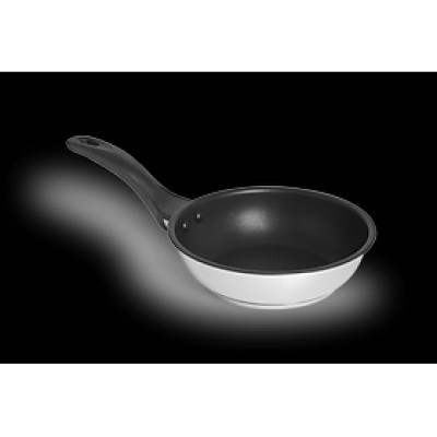 Chảo chống dính 3 đáy inox 430 cao cấp Fivestar Standard dùng được bếp từ (16cm/20cm/22cm/24cm/26cm/28cm/30cm/32cm) , tặng 5 muỗng ăn