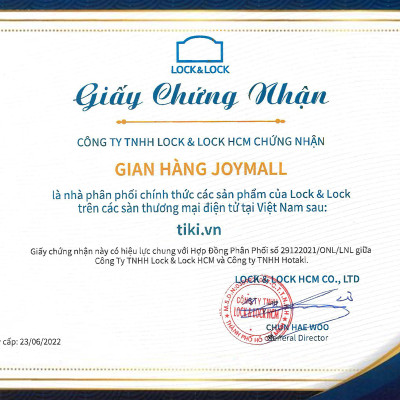 Ly nhựa 2 lớp LocknLock Bucket Cold Cup 580ml HAP519BLU - Màu blue