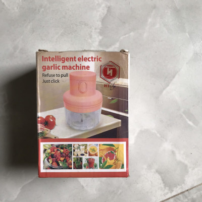 Máy xay  mini HT SYS - Sạc Điện -  Máy Xay Hành, Tỏi, Rau Củ ,Thịt Dung Tích 250ml - 3 Lưỡi dao - Hàng Nhập Khẩu