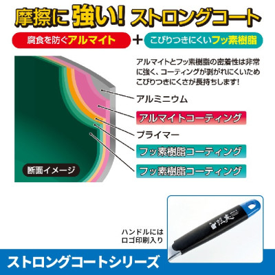 Nồi chống dính cao cấp 5 lớp đáy từ Show-A - Size 20cm - Made in Japan