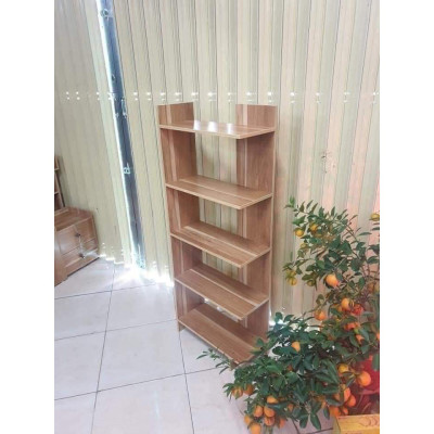 Kệ Góc Tường 5 Tầng Đặt Sàn Cao Cấp, Dễ Lắp Đặt, Gỗ MDF Không Cong Vênh Thương Hiệu Gosashi-KGT5T