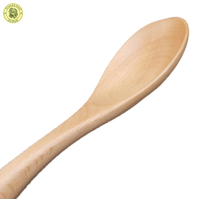Muỗng Xới Cơm Múc Canh - Vá Gỗ Oval 11 - Đồ Gỗ Nhà Bếp Thương Hiệu Trường Sơn