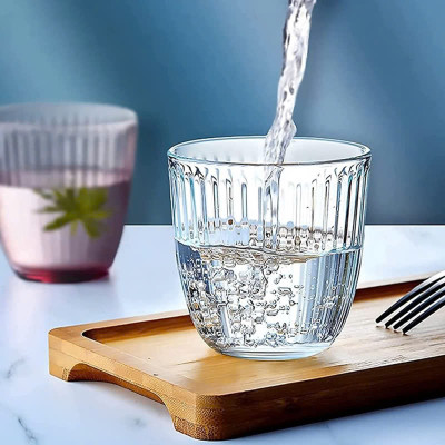 Bộ 6 Ly Thủy Tinh Line Bormioli Rocco 580500M04121990 (290ml / Ly) - Trắng