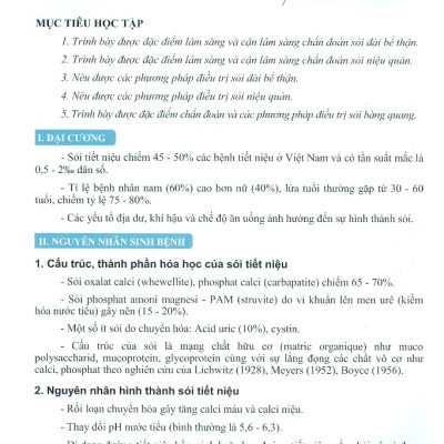 Bệnh Học Ngoại Khoa Tiết Niệu - Nhi (Dùng cho đào tạo sau đại học)