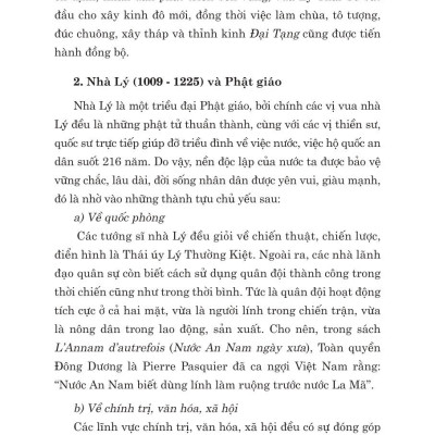 Phật giáo với dân tộc – Từ Thời Nhà Lý Đến Nay – Thượng toạ, TS. Thích Đức Thiện, Th.S Nguyễn Thái Bình (bản in 2024)