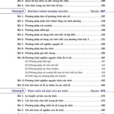 Một số chủ đề Số Học hướng tới kì thi HSG & chuyên toán - NTbooks 