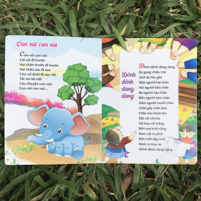 Sách - Combo Đồng dao cho em+Truyện tranh tư duy cho bé tập nói tập đọc + Truyện tranh tư duy cho bé những thói quen tốt