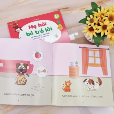 Mẹ hỏi bé trả lời - Hỏi đáp giúp bé phát triển ngôn ngữ và giao tiếp - Dành cho trẻ 1+