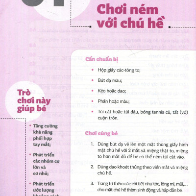 Cùng Bé Lớn Khôn - 30 Trò Chơi Dành Cho Bé Từ 24 Đến 36 Tháng Tuổi
