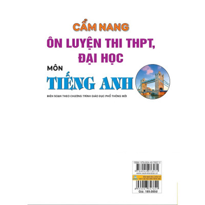 Sách - Cẩm Nang Ôn Luyện Thi THPT, Đại Học Môn Tiếng Anh - Biên soạn theo chương trình GDPT mới - ndbooks
