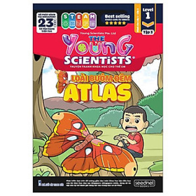 The Young Scientist - Truyện Tranh Khoa Học Cho Trẻ Em - Level 1 - Tập 3: Loài Bướm Đêm Atlas