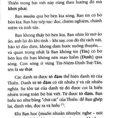Hạt Giống Nảy Mầm - Thiền