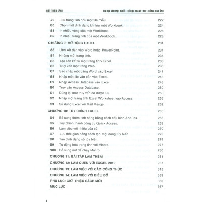 Tin Học Cho Mọi Người - Tự Học Nhanh Excel Bằng Hình Ảnh _STK