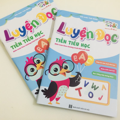 Sách- Luyện đọc Tiền Tiểu học Biên soạn theo chương trình SGK mới nhất (Hành trang cho bé vào lớp 1)