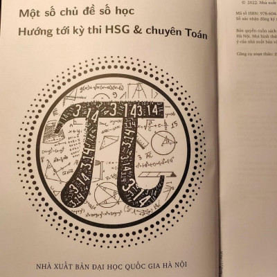 Một số chủ đề Số Học hướng tới kì thi HSG & chuyên toán - NTbooks 