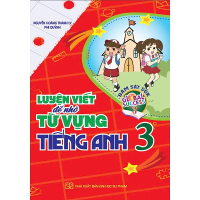 Sách - Combo luyện viết để nhớ từ vựng tiếng anh 1 + 2 + 3 (bám sát sgk global success) - HA