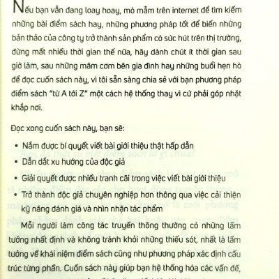 Đọc Sách, Điểm Sách