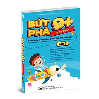 Sách - Bứt Phá 9+ Môn Toán - Lớp 6