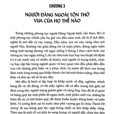 Lịch Sử Vương Quốc Đàng Ngoài (Bìa Mềm)(Tái Bản 2020)
