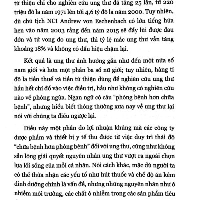 Ung Thư Không Phải Là Bệnh Mà Là Cơ Chế Chữa Lành