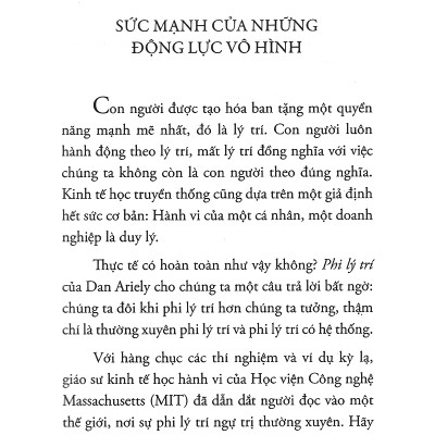 Phi Lý Trí (Tái Bản) (Tặng Cây Viết Galaxy)
