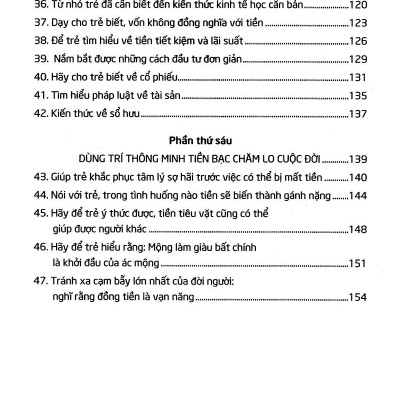Dạy Con Quản Lý Tiền Bạc