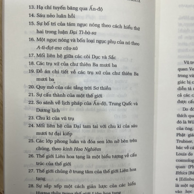 Vũ Trụ Quan Phật Giáo - Triết Học Và Nguồn Gốc -HN